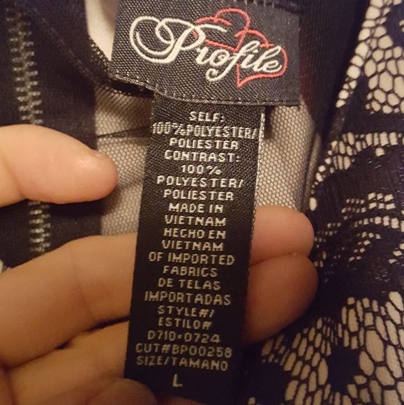 Super cute dress with sheer cutouts L - Picture 4 of 4